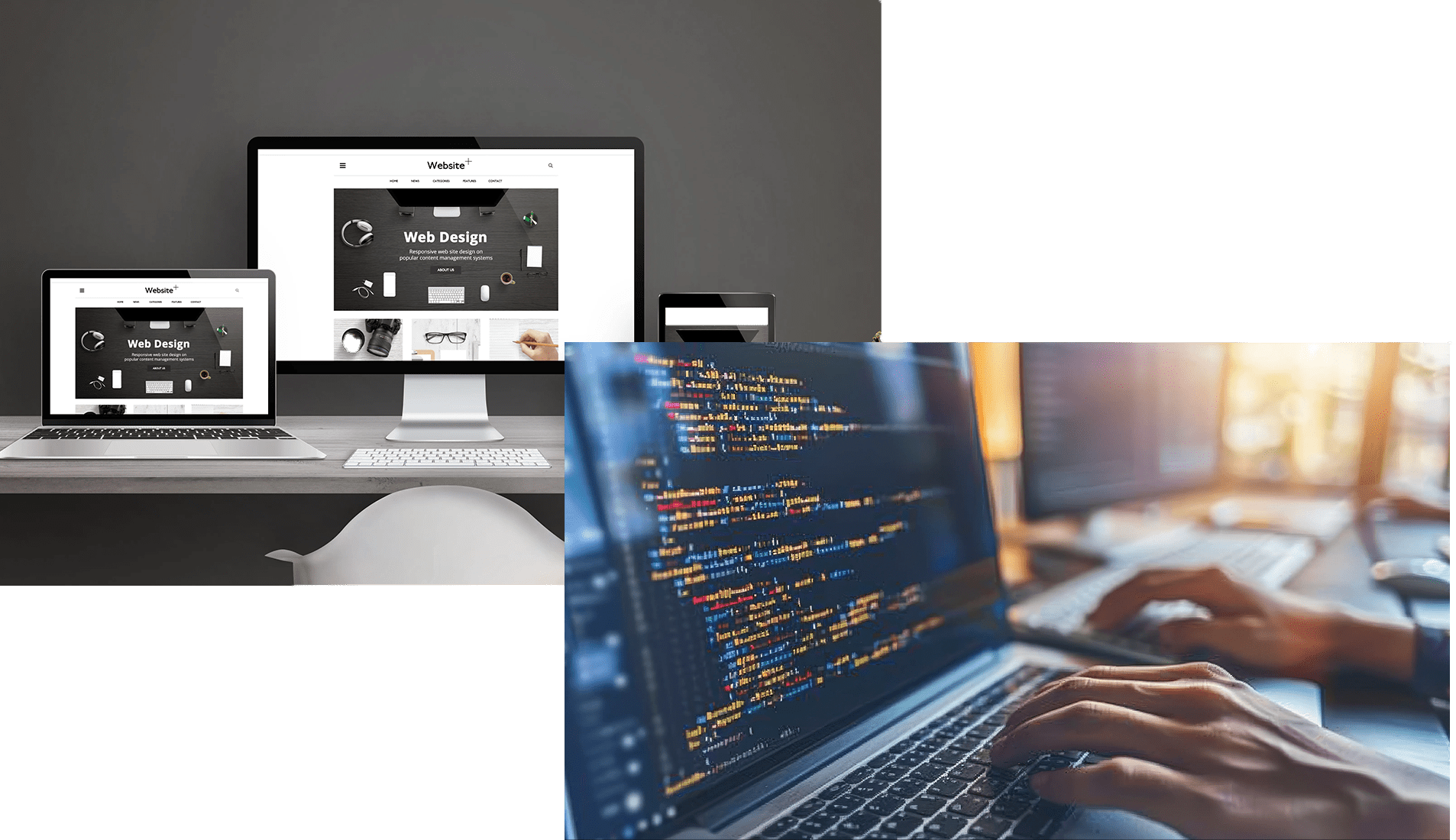 Webサイト制作実績のポートフォリオイメージ